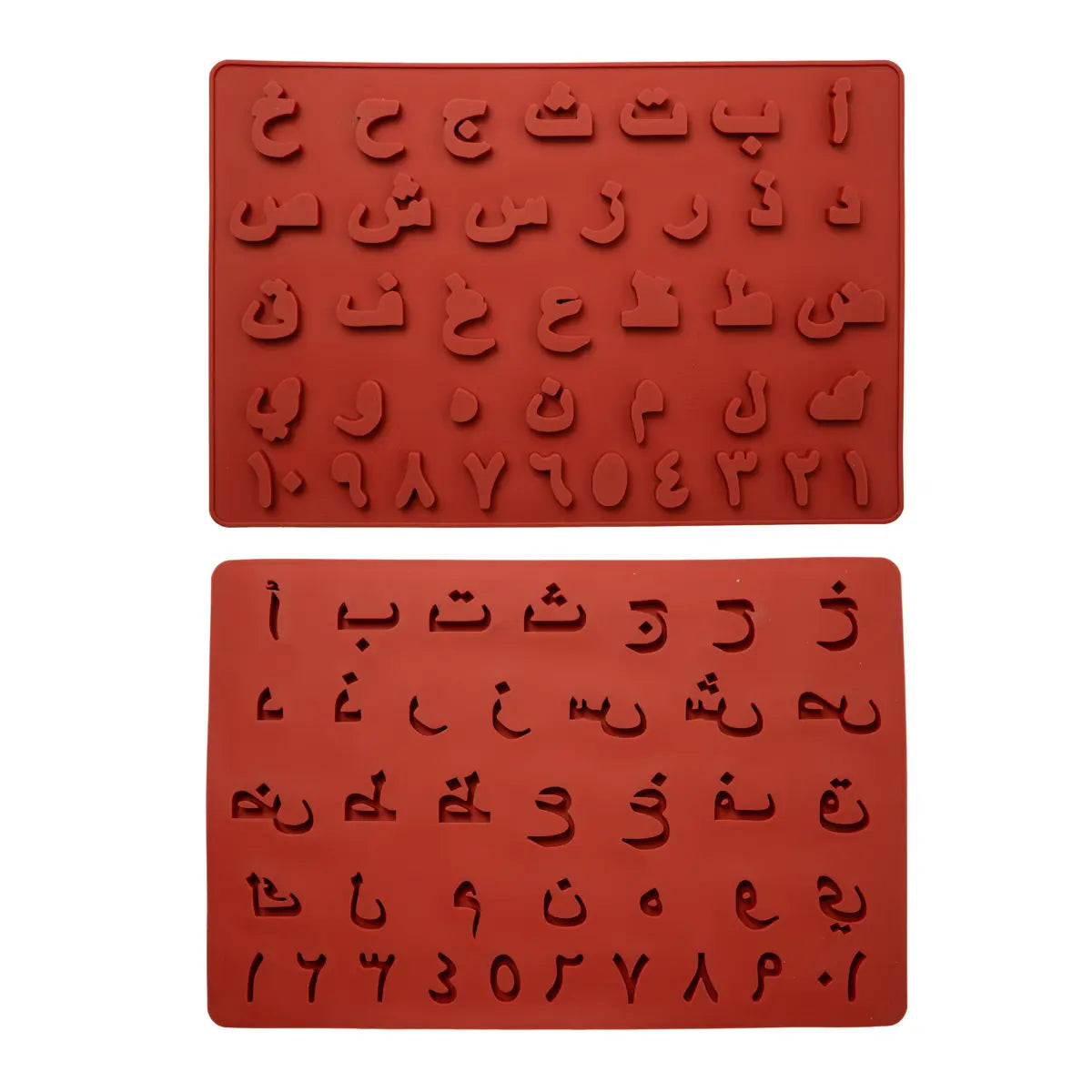 Moule silicone Hourouf alphabet et chiffres arabes