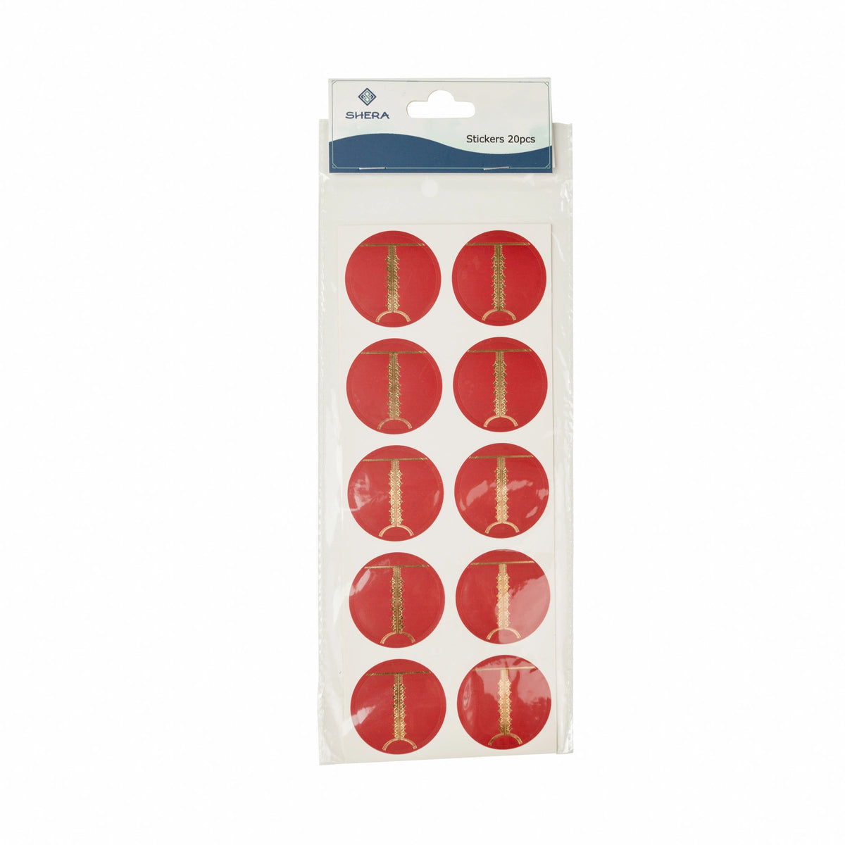 Stickers Tahara Rouge Royal & Doré