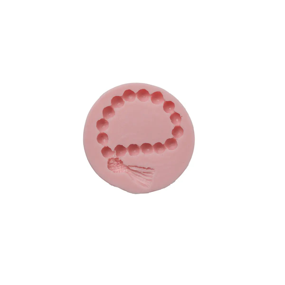 Moule de modelage silicone chapelet 5,5 cm