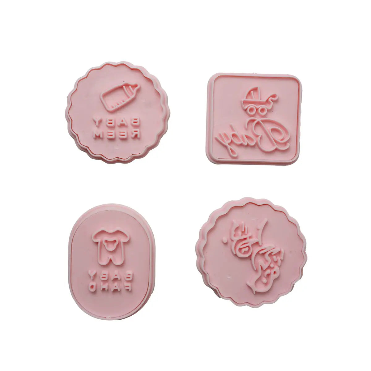 Découpoirs et empreintes bébé lot de 4