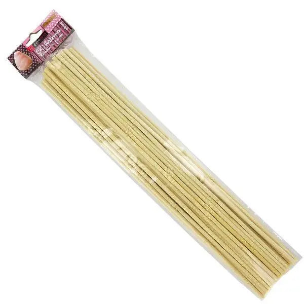 Bâtons barbe à papa 40 cm lot de 50