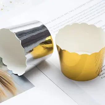 Caissettes à muffin argent x24