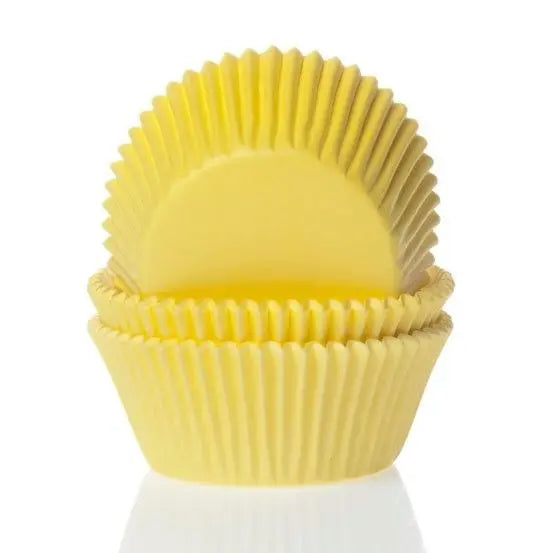 Mini caissettes jaunes x60 House of Marie
