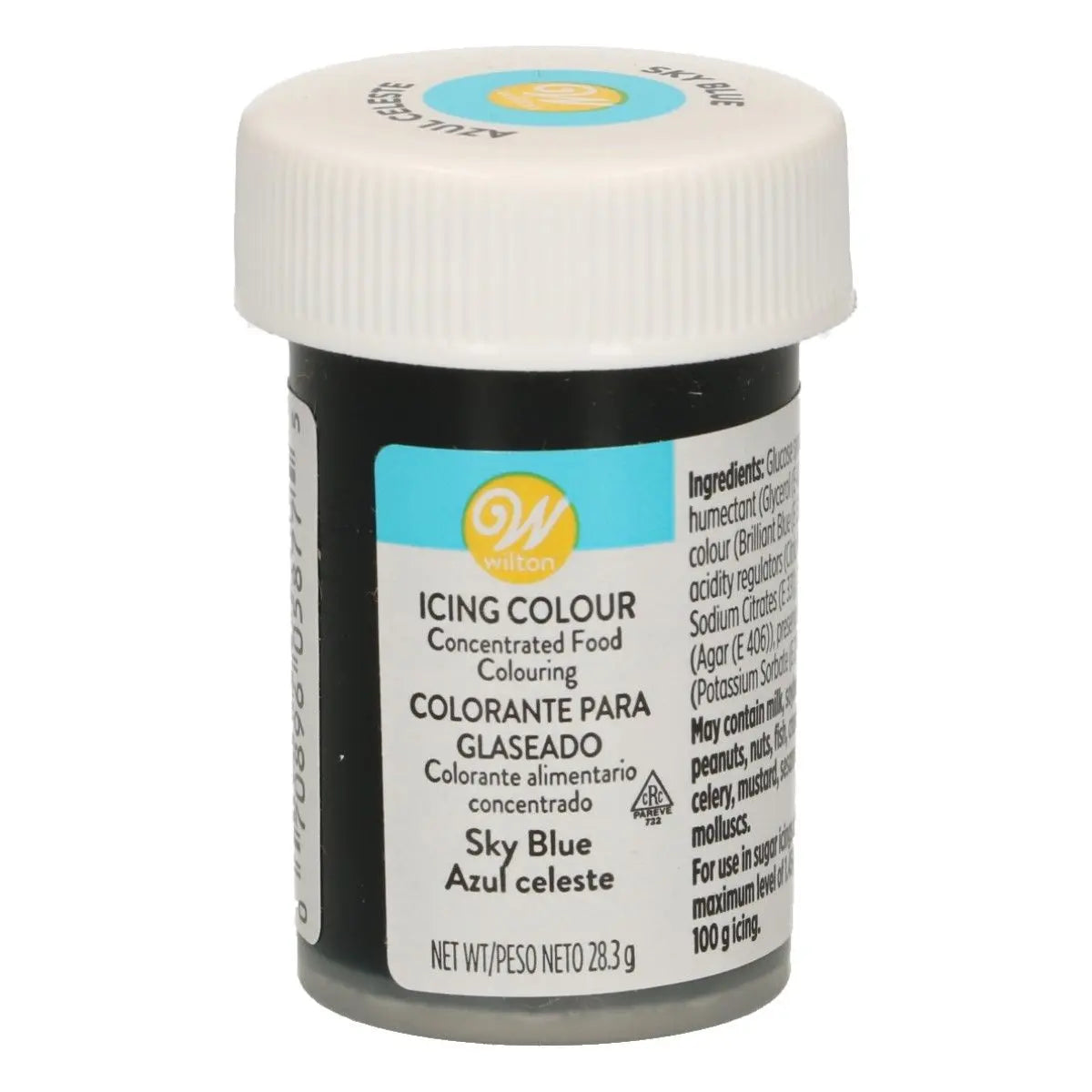Colorant gel bleu ciel Wilton