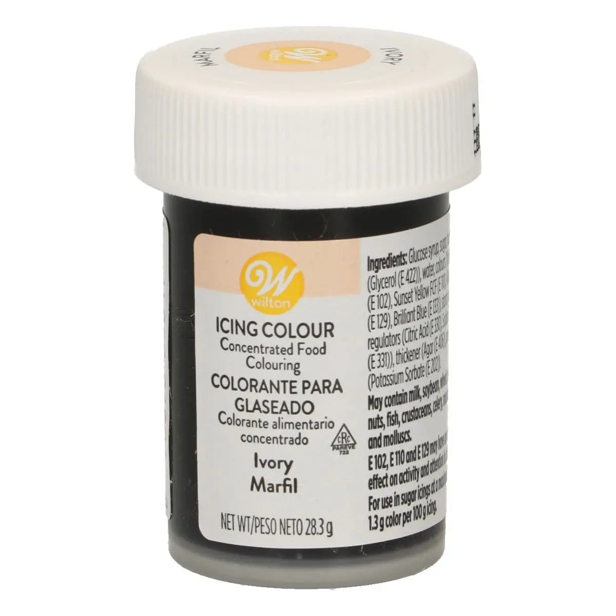 Colorant gel jaune or Wilton