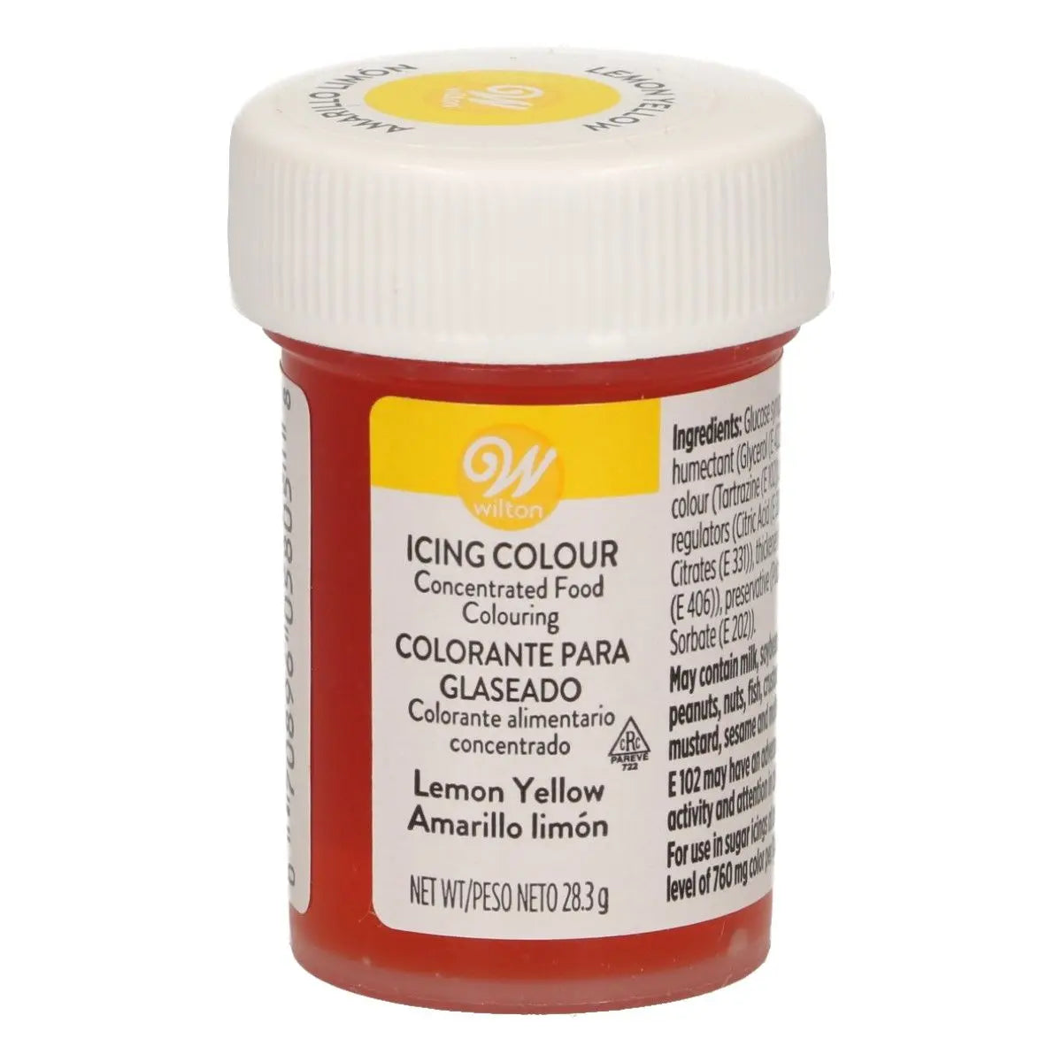 Colorant gel jaune citron Wilton