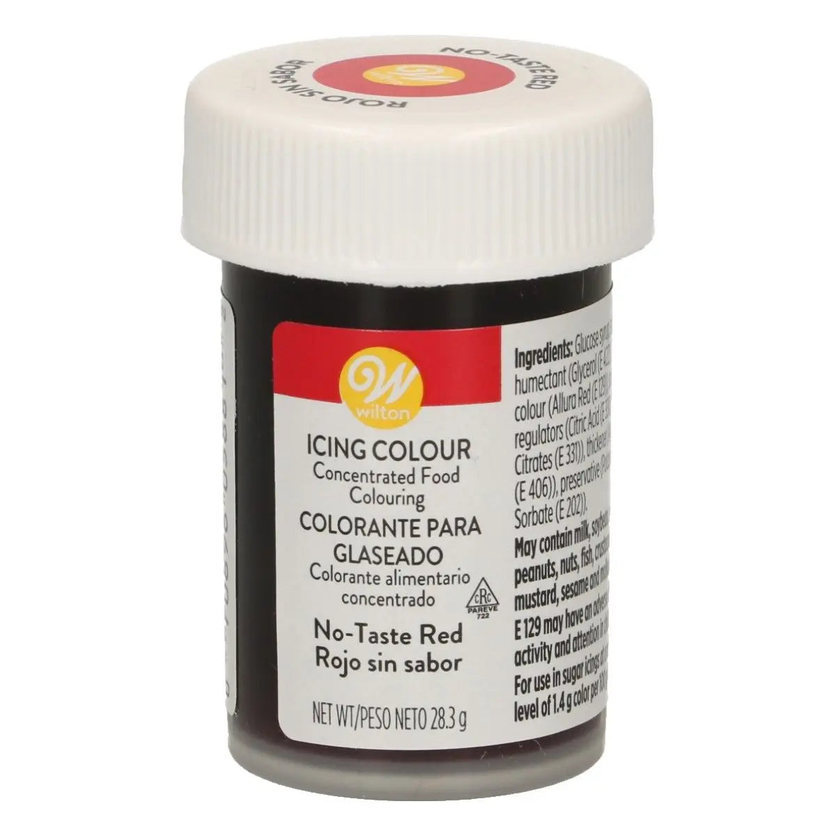Colorant gel rouge Wilton
