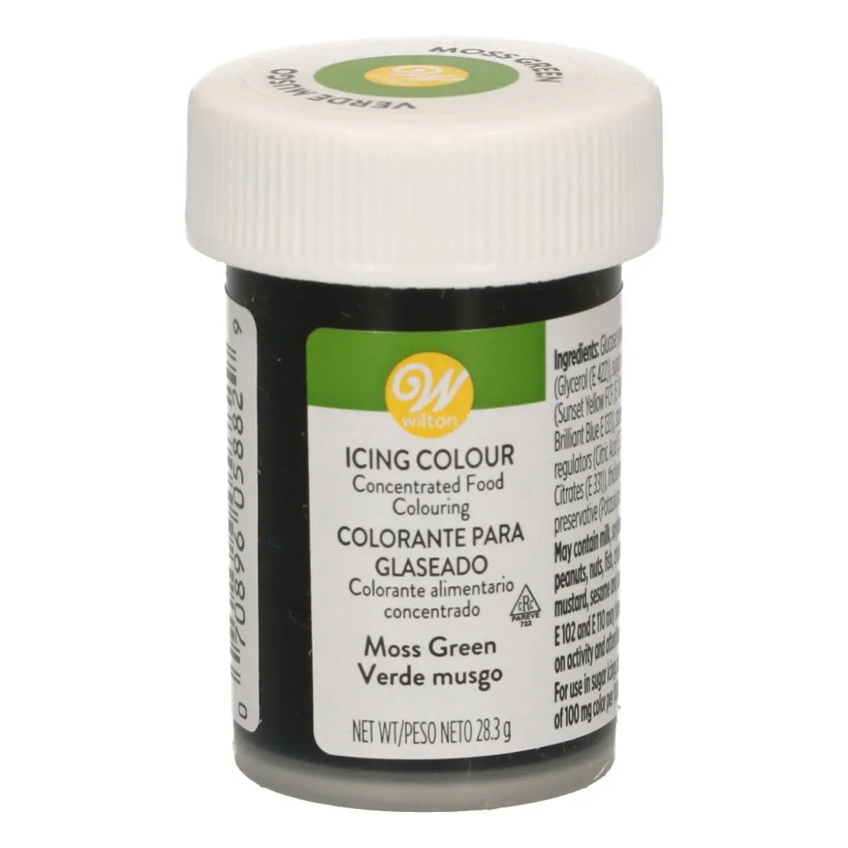 Colorant gel vert mousse Wilton