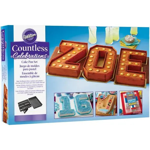 Moule à gâteau Letter/Number Cake Zoé Wilton