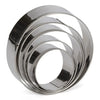 Découpoir inox rond Patisse lot de 5