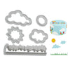 Lot de 5 Découpoirs Nuages et Bordures