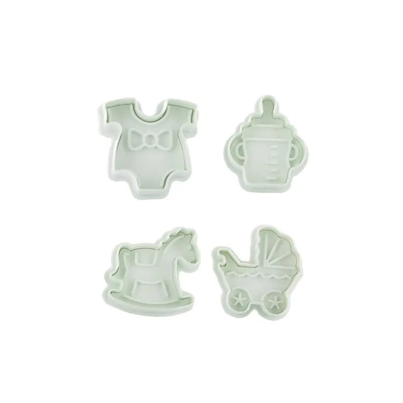 Emporte-pièces à piston bébé lot de 4