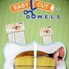 Lot de 4 Dowels  PME 30cm Easy Cut