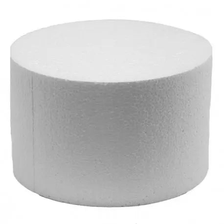 Dummy faux gâteau polystyrène rond hauteur 7 cm FunCakes