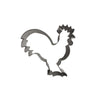 Emporte-pièce coq fer blanc