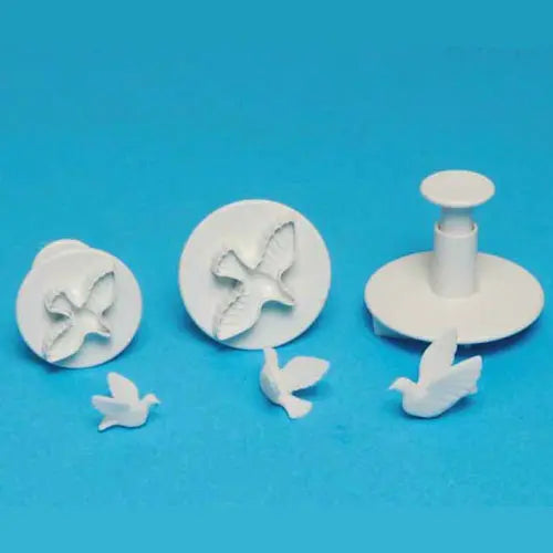 Emporte-pièces à piston Dove lot de 3