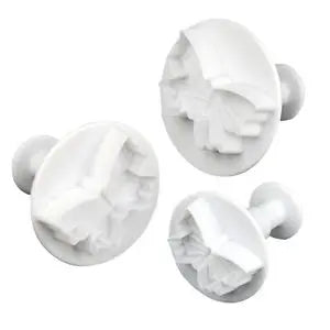 Découpoirs à piston papillons lot de 3