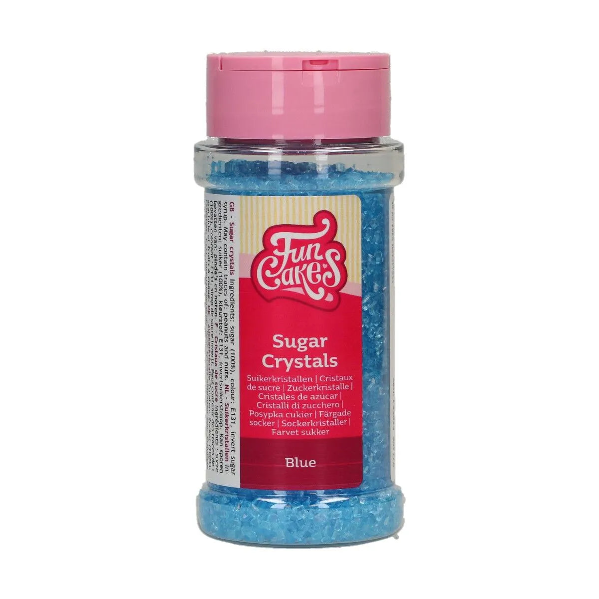 Sucre coloré bleu 80 g FunCakes