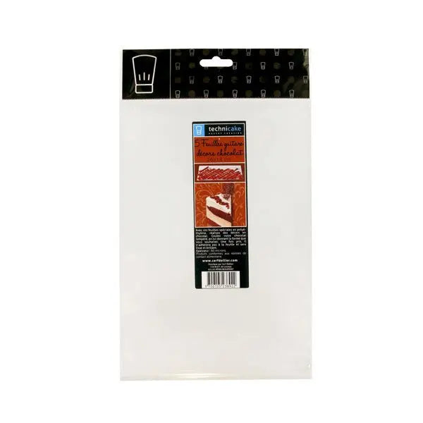 Feuilles guitare polyéthylène lot de 5