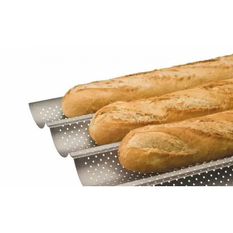 Moule perforé à baguettes et tuiles 38 x 33 cm