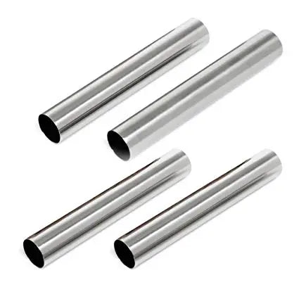 Moules à cigares longs en inox lot de 6