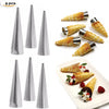 Moule à Cornets Longs lot de 8