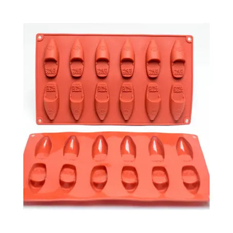 Moule silicone 12 babouches