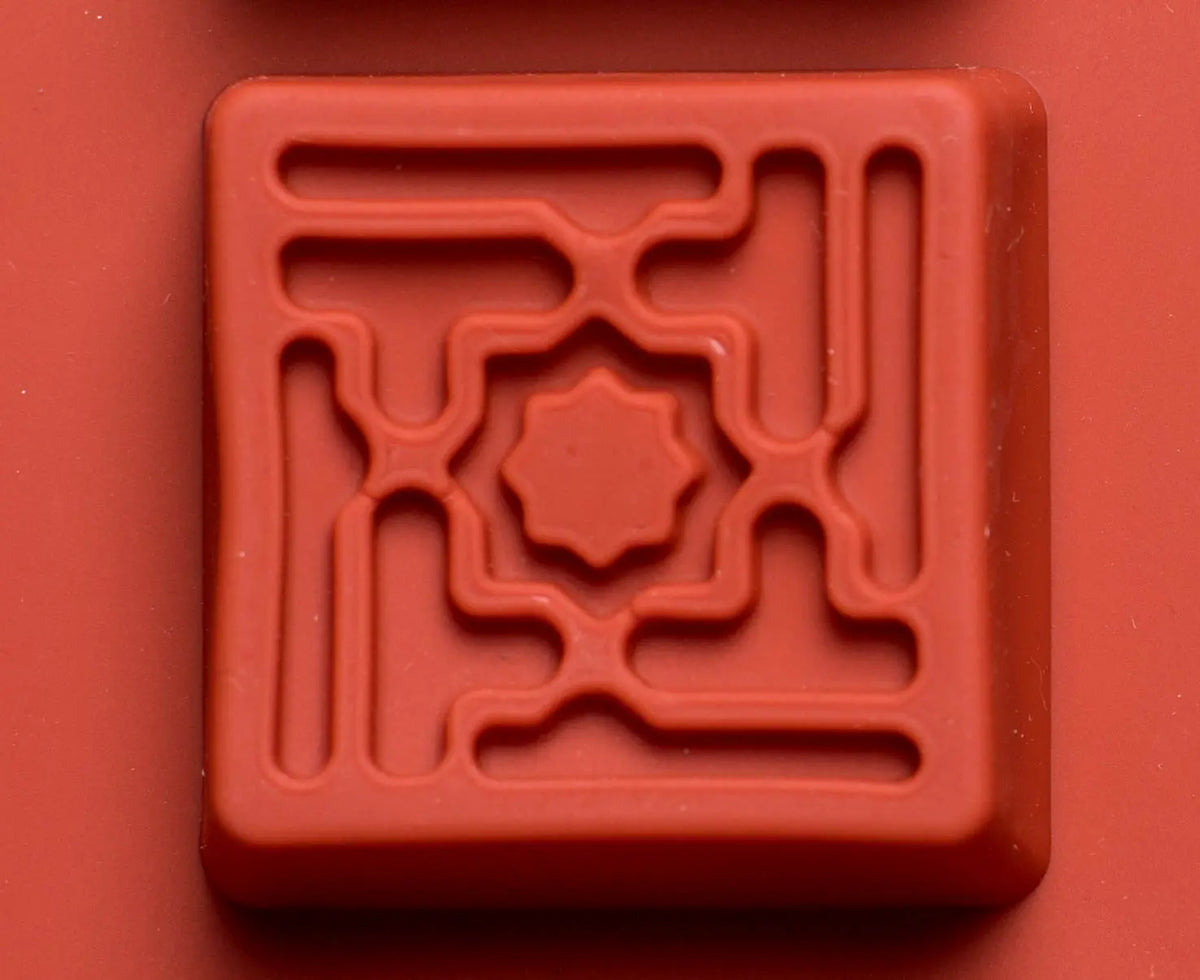 Moule Silicone 12 Carré Oriental