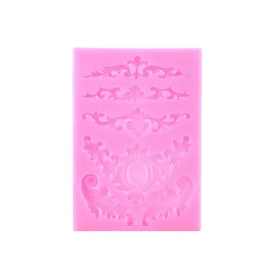 Moule de modelage silicone Ornement 5 motifs