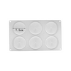 Moule silicone Topping Spirale 6 empreintes