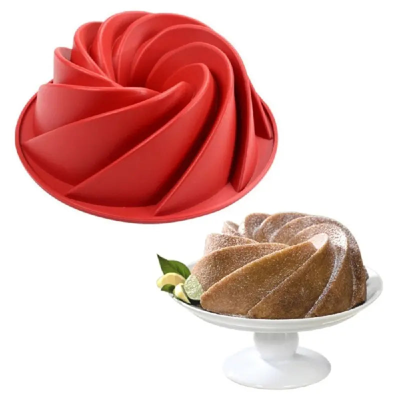 Moule silicone tourbillon 20 cm