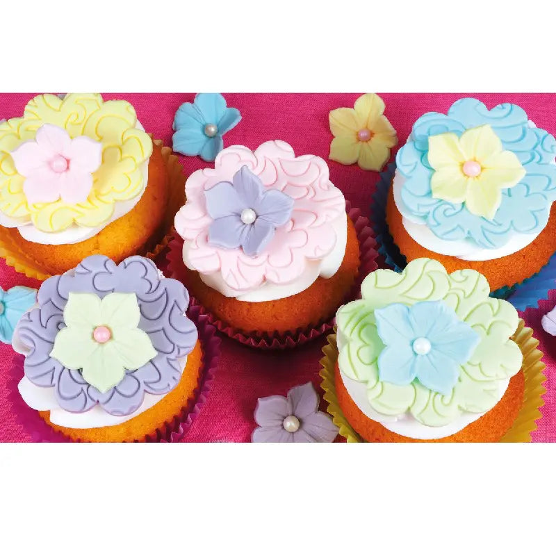 Pâte à sucre multipack pastel 5 x 100 g FunCakes