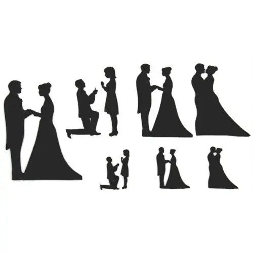 Découpoirs Patchwork Wedding Silhouette