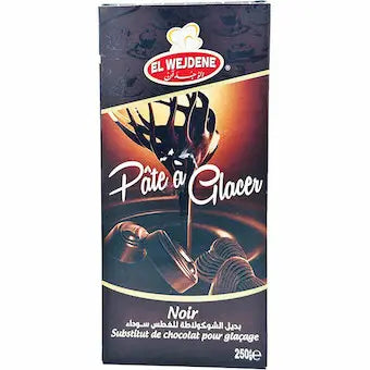Pâte à glacer noir El Wejdene 250 g / Date dépassée