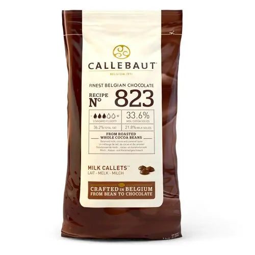 Pistoles de chocolat au lait 823 Callebaut
