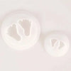 Set de 2 Découpoirs Pieds de bébé FMM
