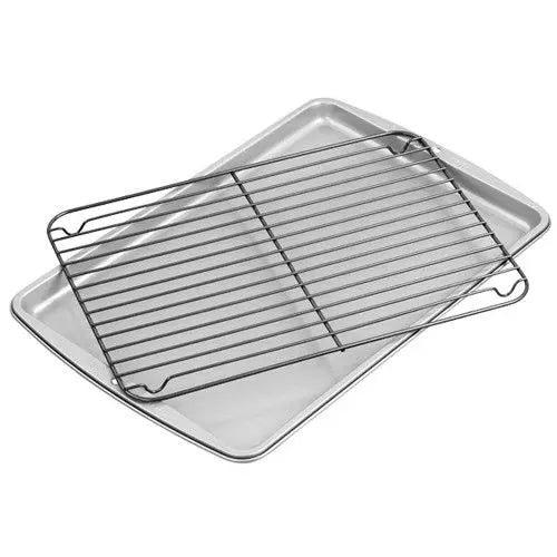Set grille et plaque de cuisson Wilton