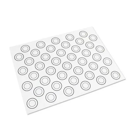 Tapis silicone spécial macarons 40 x 30 cm