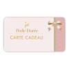Carte Cadeau Perle Dorée