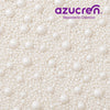 Perles nacrées blanches Azucren 90 g sans E171 pour décoration de gâteaux
