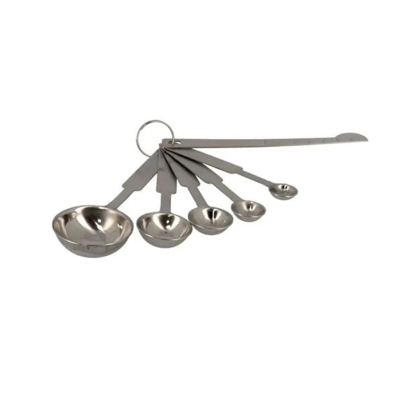 Petites cuillères à mesure inox x5