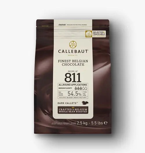 Pistoles de Chocolat Noir 811 Callebaut