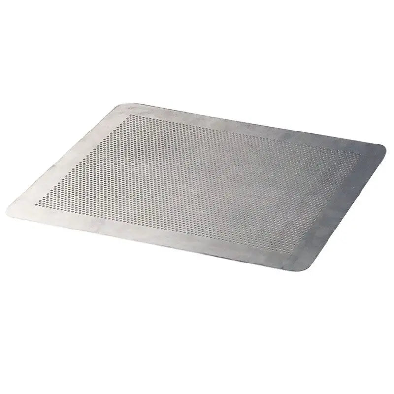Plaque alu perforée plate sans rebords 40 x 30 cm Patisdecor