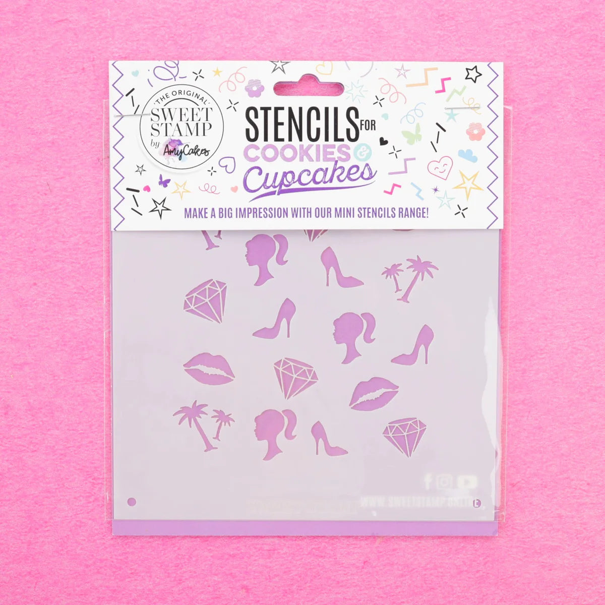 Pochoir mini Barbie Doll Sweet Stamp