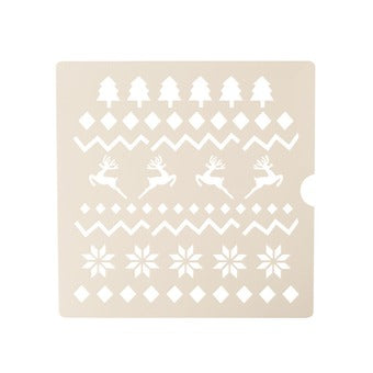 Pochoir à gâteau Snow