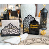 Décoration orientale Noire Ramadan Mubarak