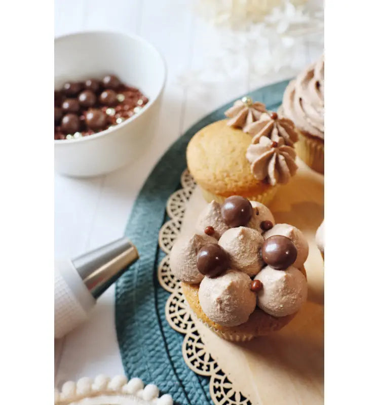 Mix de perles chocolat au lait et dorées ScrapCooking