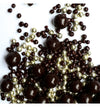 Mix de perles chocolat Noir Doré