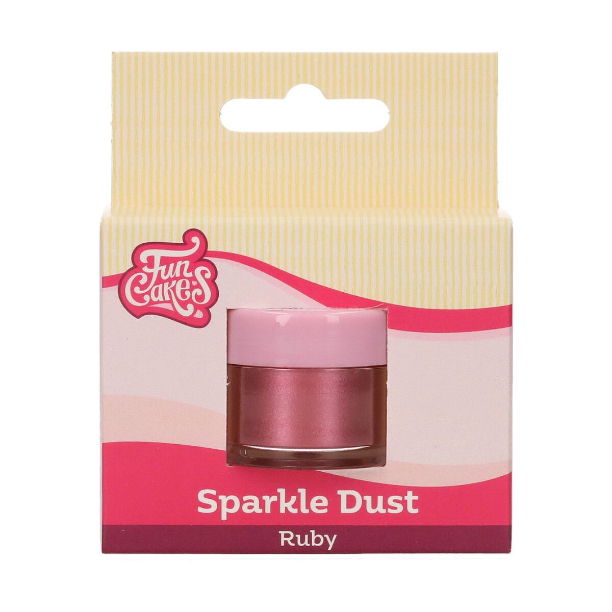 Poudre scintillante Ruby FunCakes