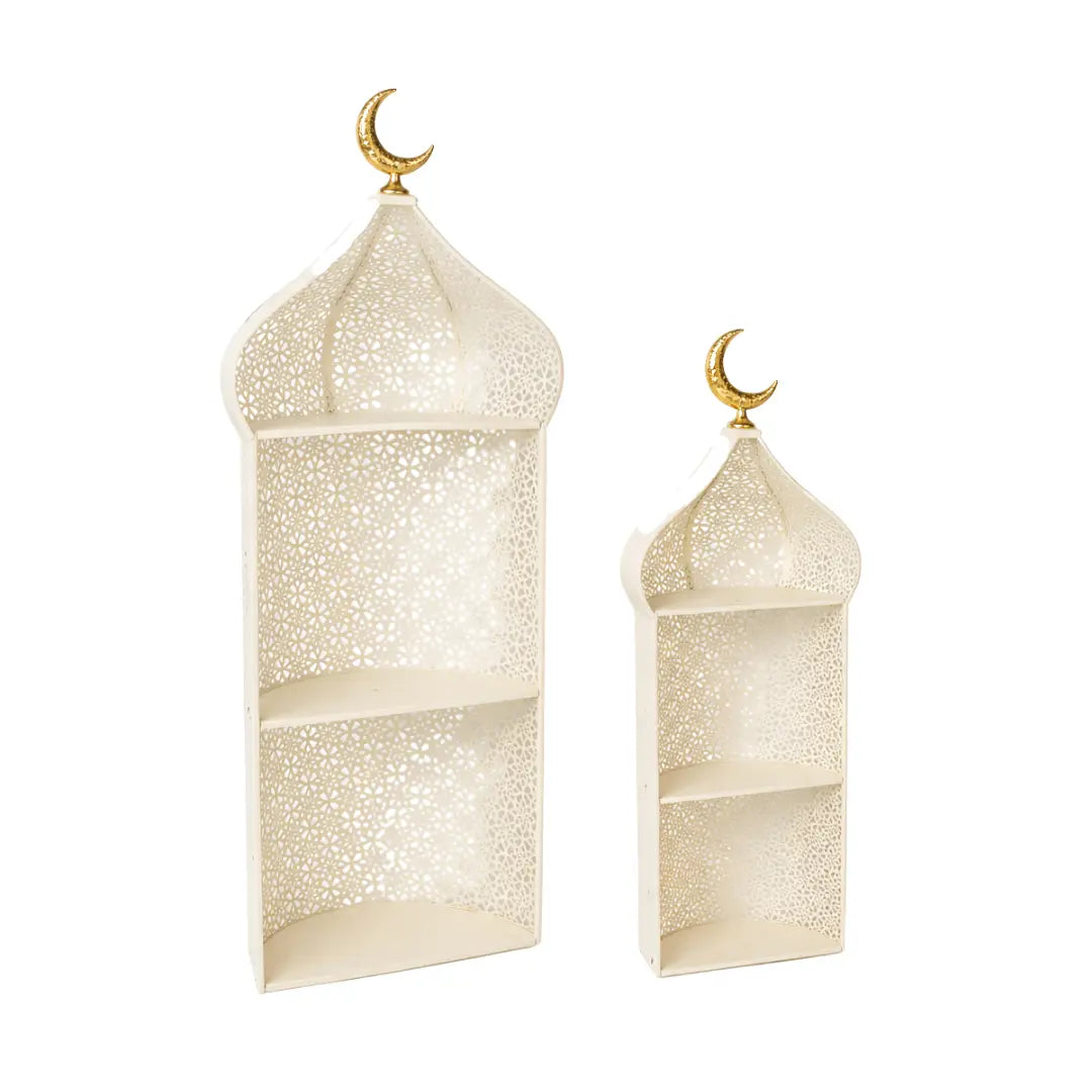 Présentoir oriental Qafas Crème x2